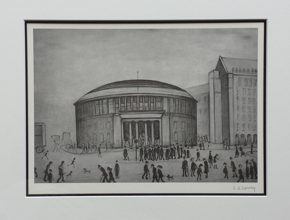 lowry reference library signed print