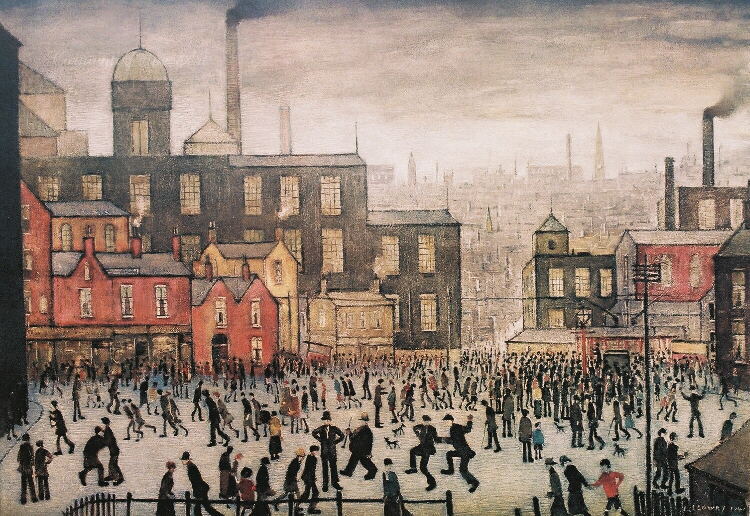 Our Town lowry print